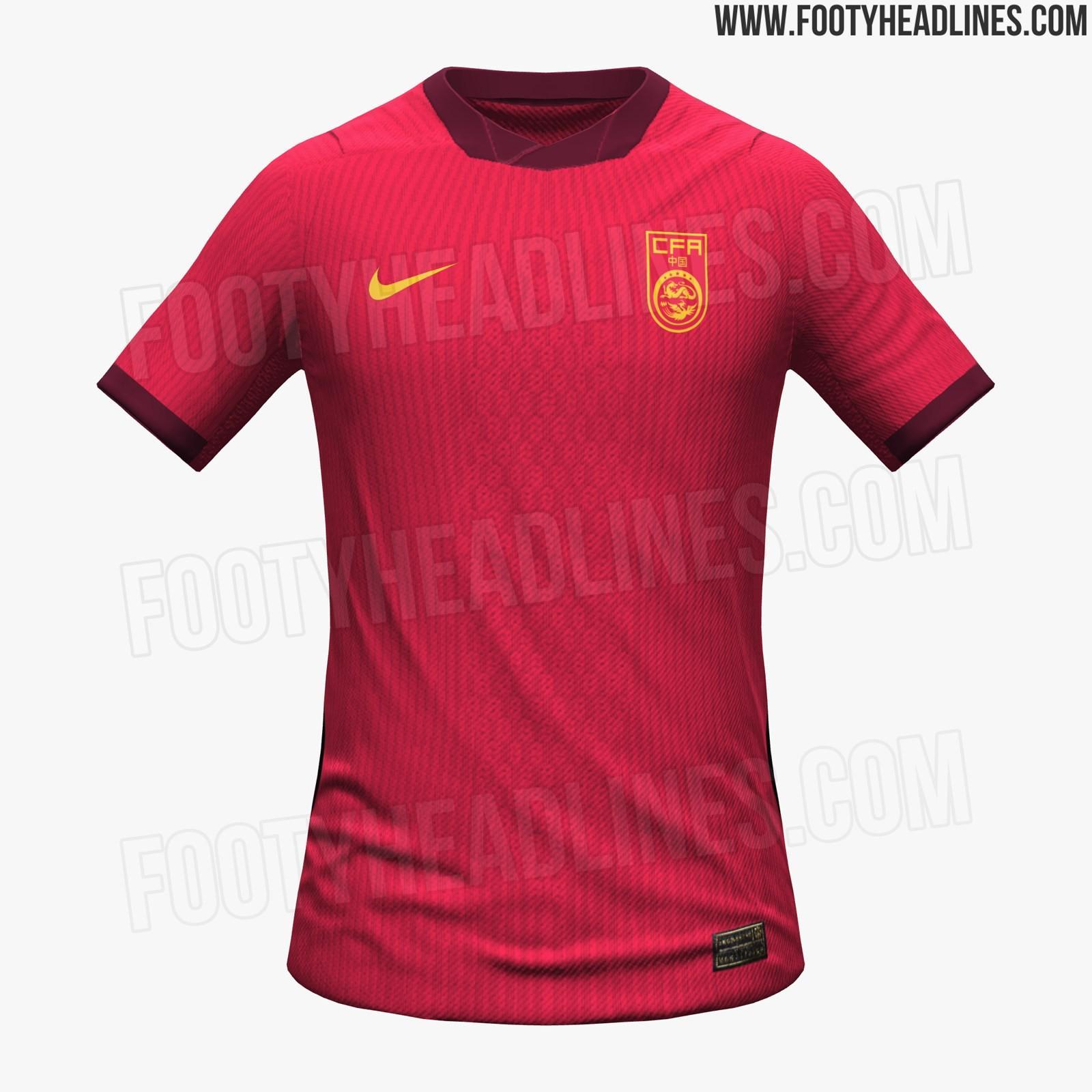 188体育官方网站-国足2026球衣曝光：主场球衣延续红色配色，客场回归黄色主色调